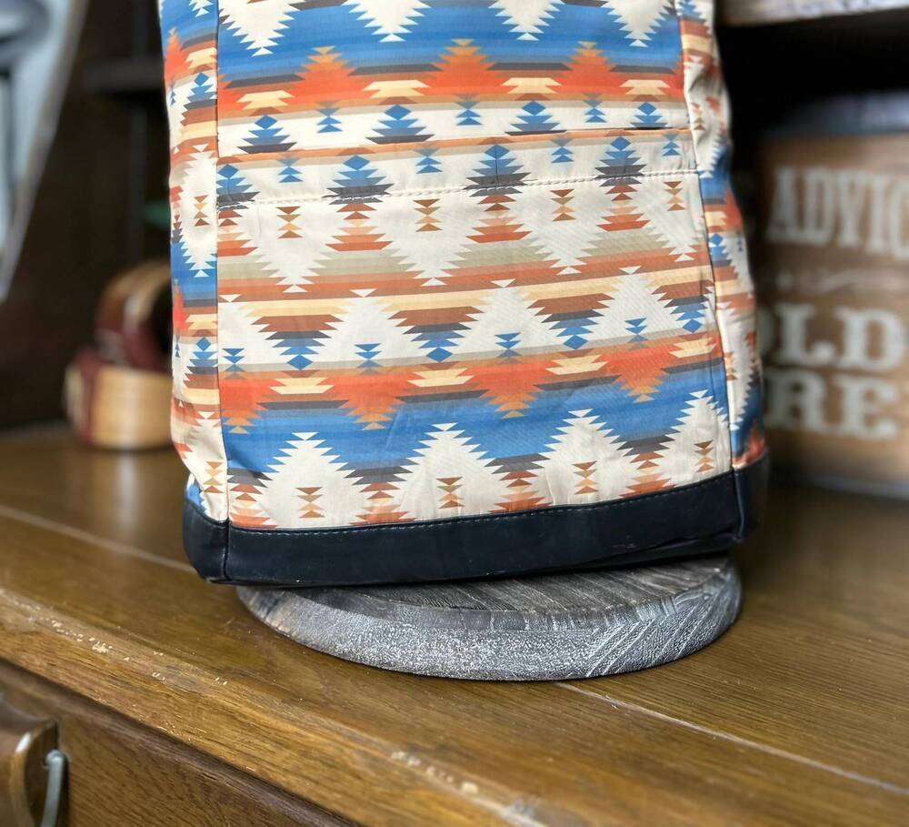 NEW MONTANA WEST women's back pack cooler in aztec